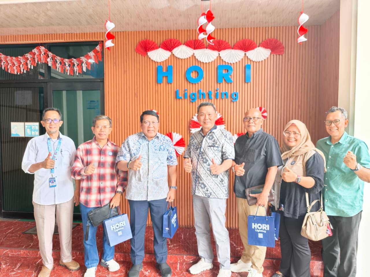 Kunjungan Kerja ke PT. Honoris Industry, bertemu langsung dengan Dirut, Direktur dan HRD Manager